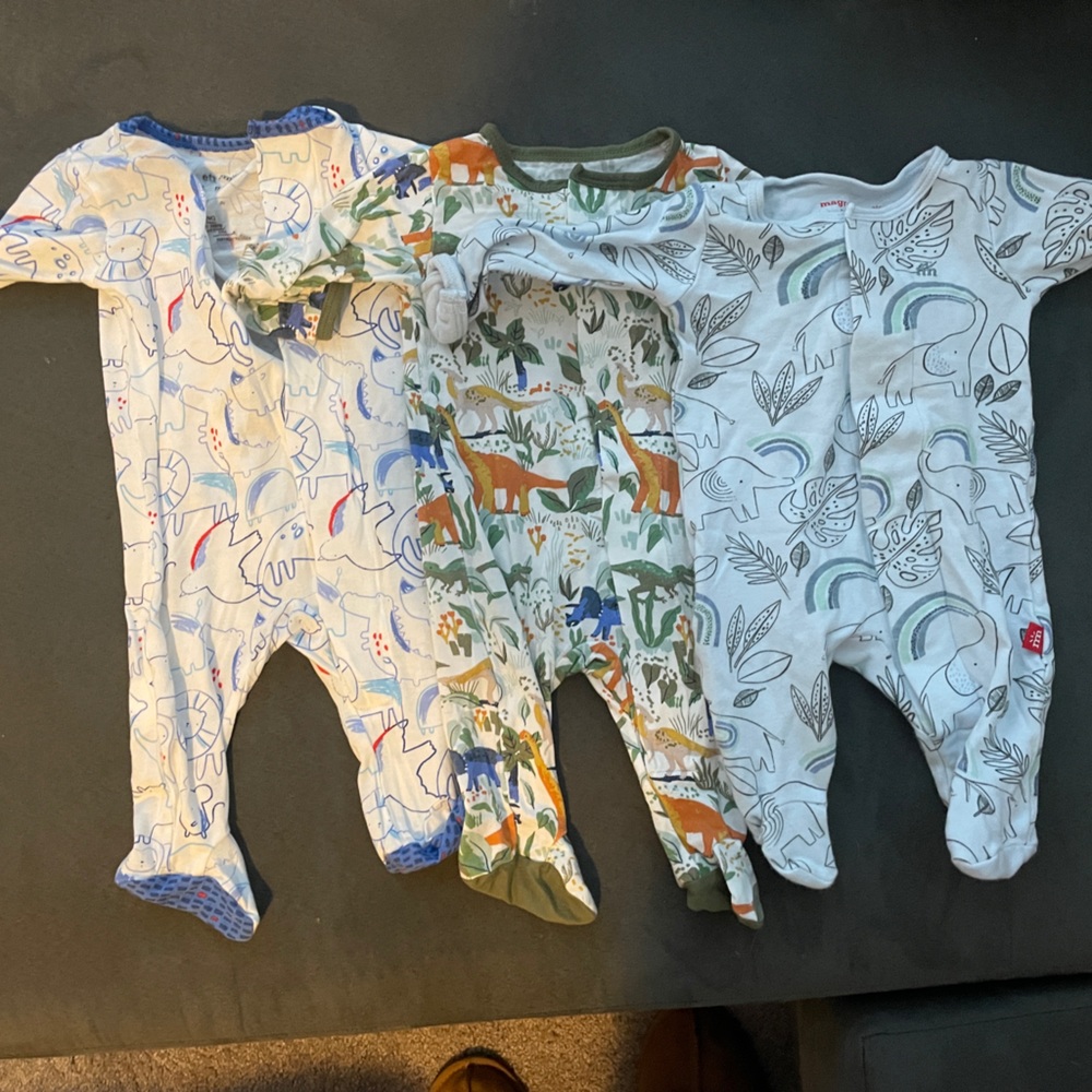 Magnetic me newborn footsie pajama